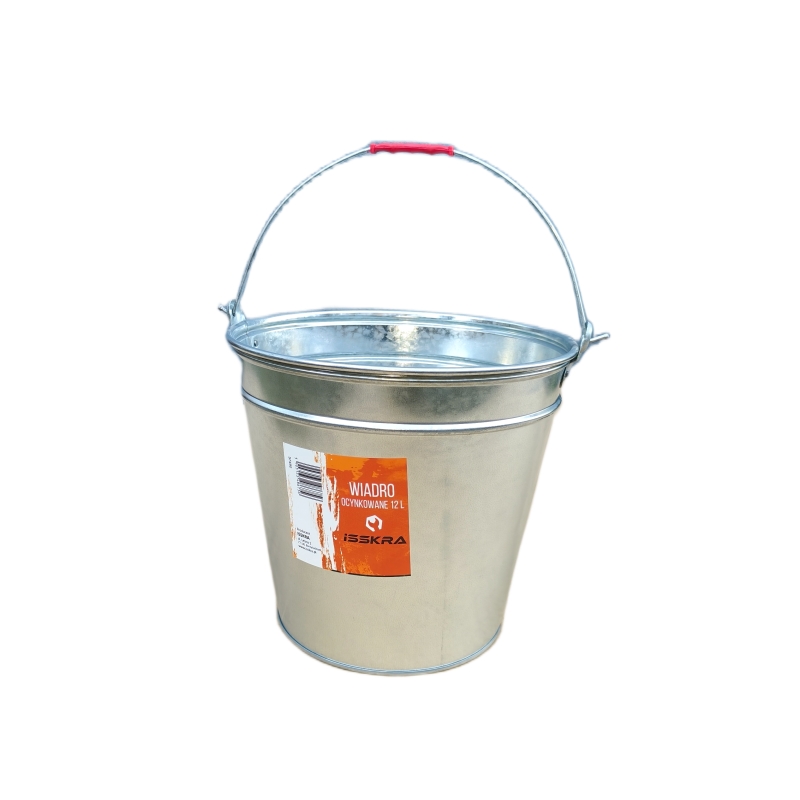 Wiadro ocynkowane 12 L