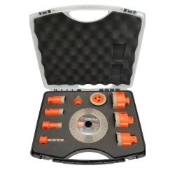 Otwornice diamentowe 10 szt. ISSKRA