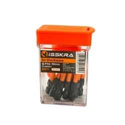 Bit Shockwave PH 2 x 50 mm 10 szt. ISSKRA
