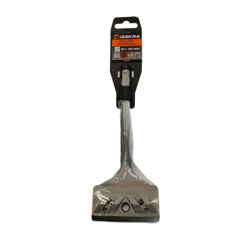 Dłuto SDS PLUS 80 x 190 mm szpatułkowate ISSKRA