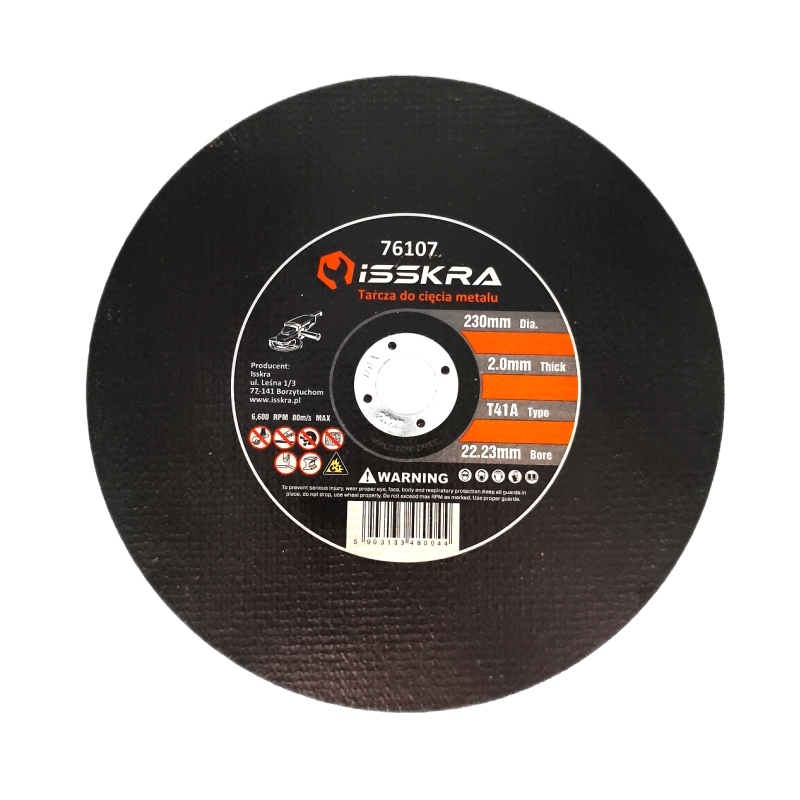 Tarcza do cięcia metalu 230x2,0 mm ISSKRA