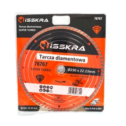 Tarcza diamentowa SUPER TURBO 230 mm ISSKRA