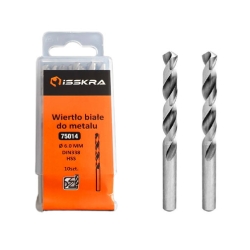 Wiertło białe do metalu HSS 6,5 mm ISSKRA