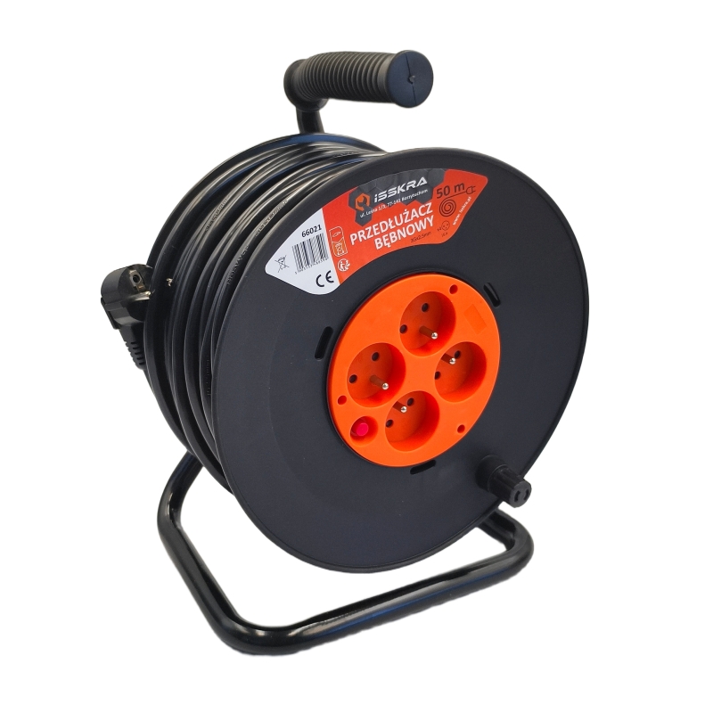 Przedłużacz bębnowy 50 m 3 x 2,5 ISSKRA
