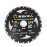 Piła tarczowa do drewna EXTREME 125x24 T ISSKRA
