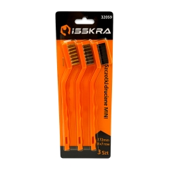 Szczotki druciane MINI 3 szt. ISSKRA