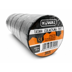 Taśma izolacyjna PVC czarna 20 m KowaL