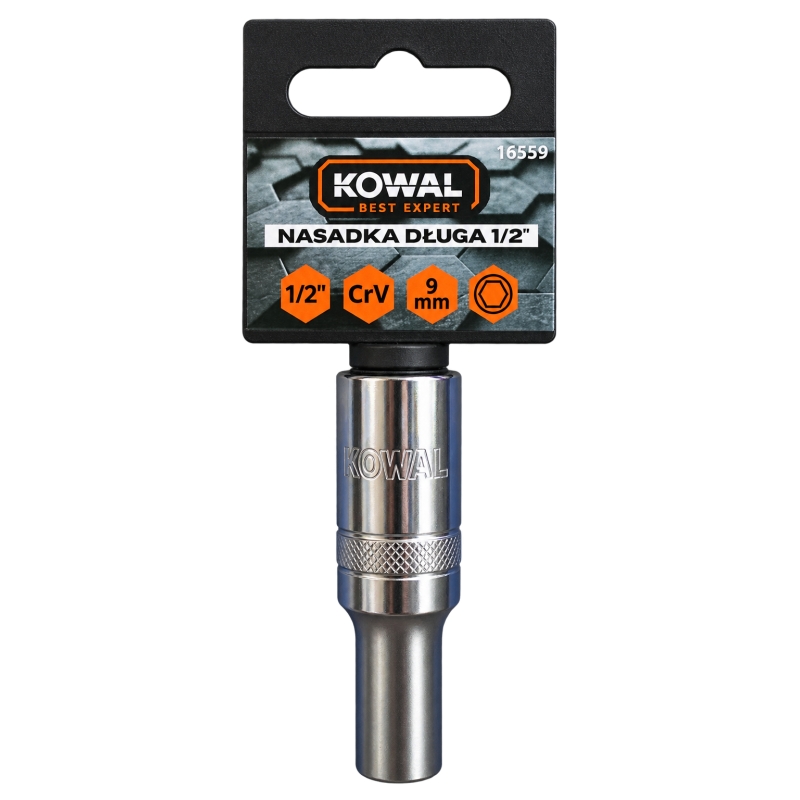Nasadka długa 1/2" 10 mm KowaL