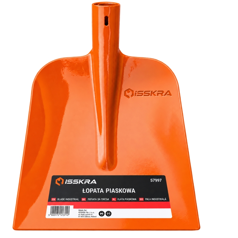 Łopata piaskowa nieoprawna ISSKRA