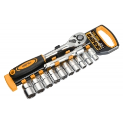 Zestaw nasadek z grzechotką 1/2" 12 elem. TOLSEN