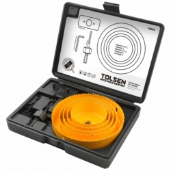 Otwornice do drewna 8 cz. TOLSEN