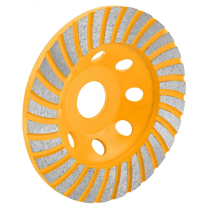 Tarcza diamentowa do szlifow. TURBO 125 mm TOLSEN